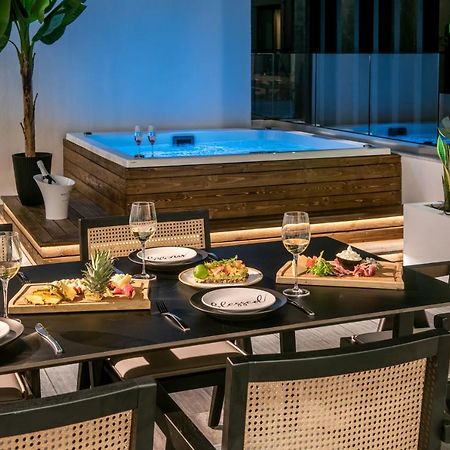 Maison Aqua Suite With Private Mini Pool Jacuzzi Hersonissos  Luaran gambar