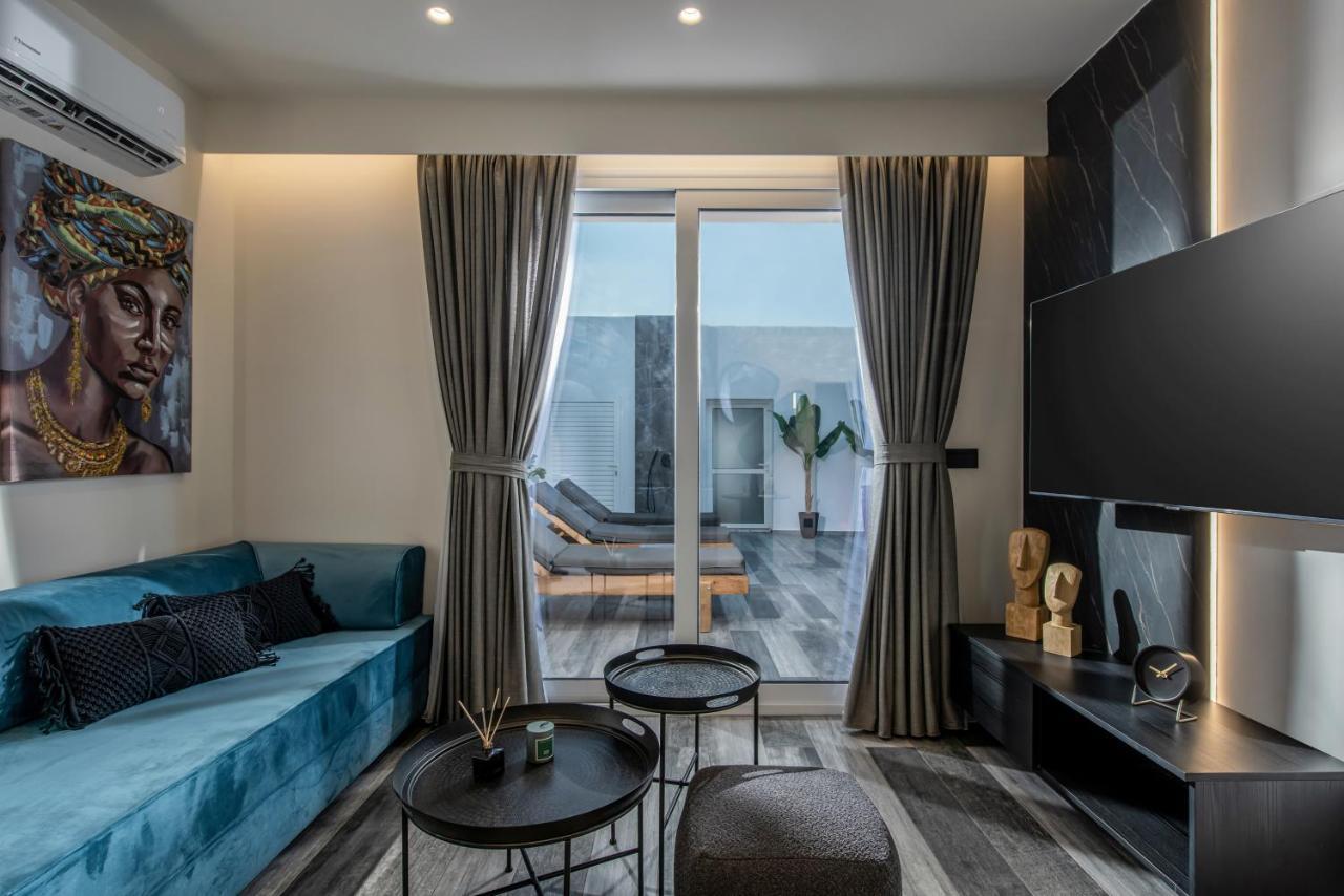 Maison Aqua Suite With Private Mini Pool Jacuzzi Hersonissos  Luaran gambar