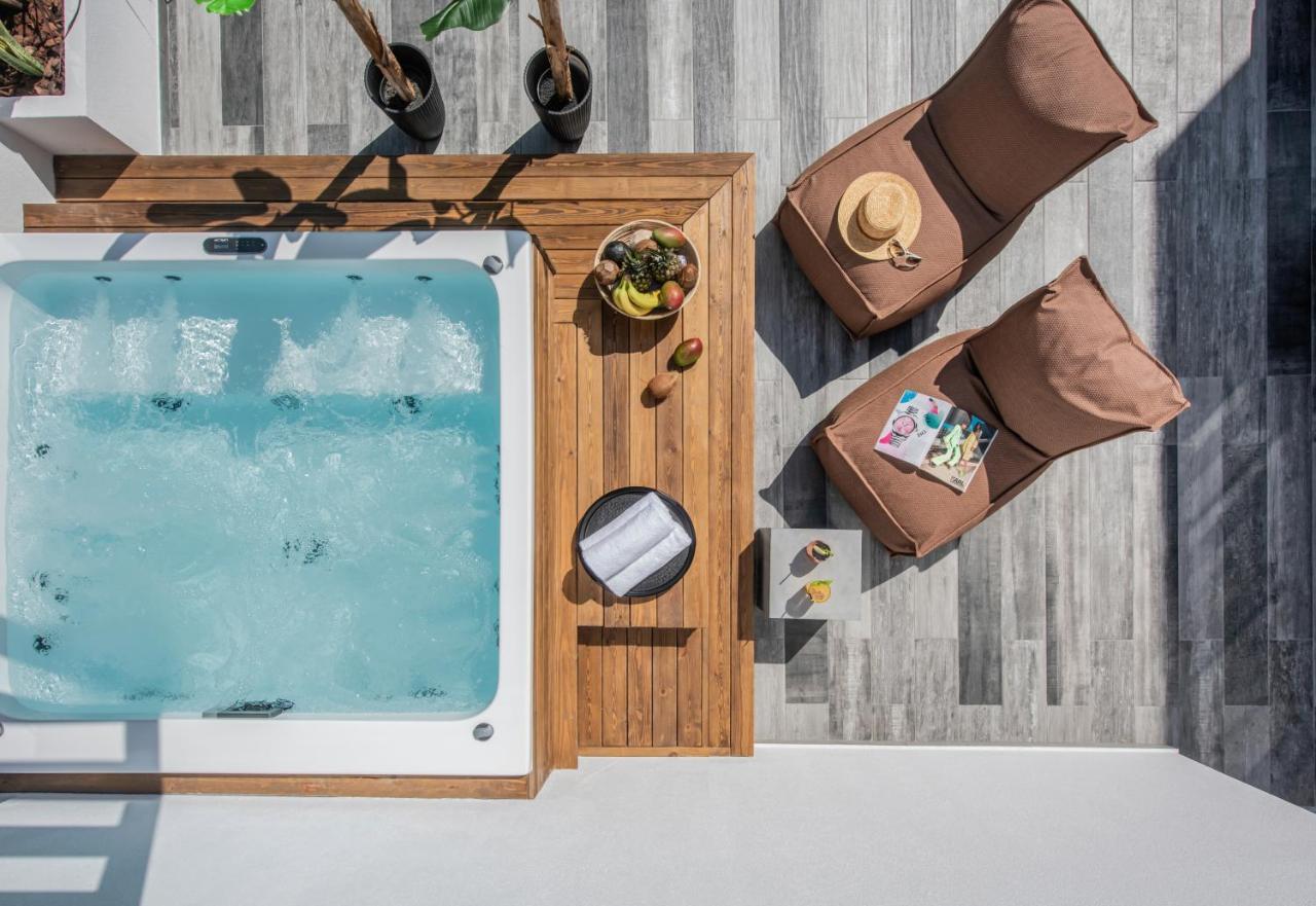 Maison Aqua Suite With Private Mini Pool Jacuzzi Hersonissos  Luaran gambar