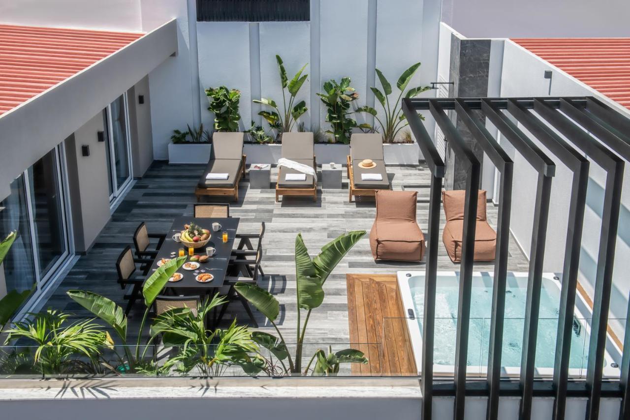 Maison Aqua Suite With Private Mini Pool Jacuzzi Hersonissos  Luaran gambar