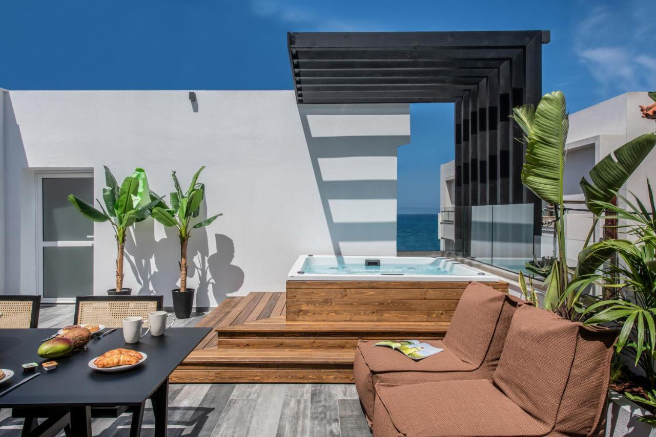 Maison Aqua Suite With Private Mini Pool Jacuzzi Hersonissos  Luaran gambar