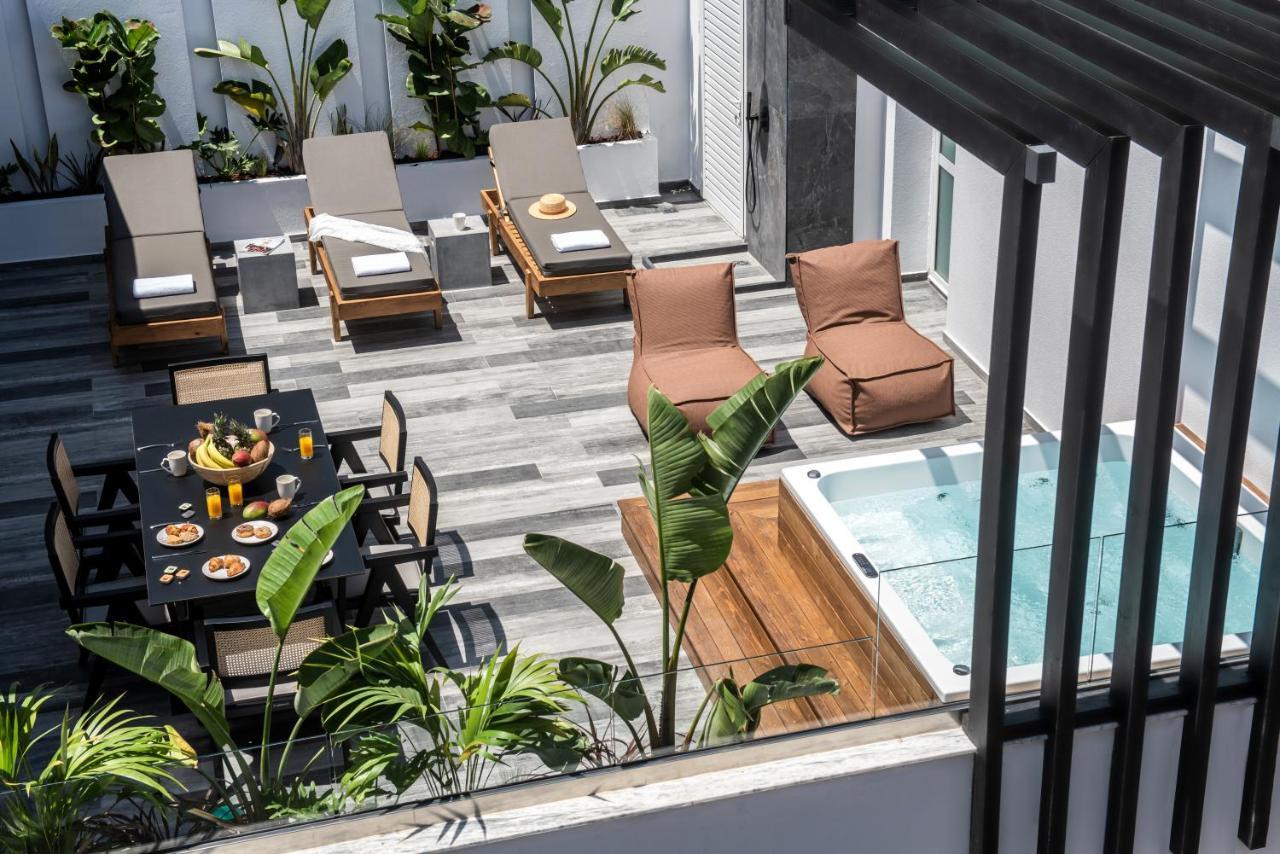 Maison Aqua Suite With Private Mini Pool Jacuzzi Hersonissos  Luaran gambar
